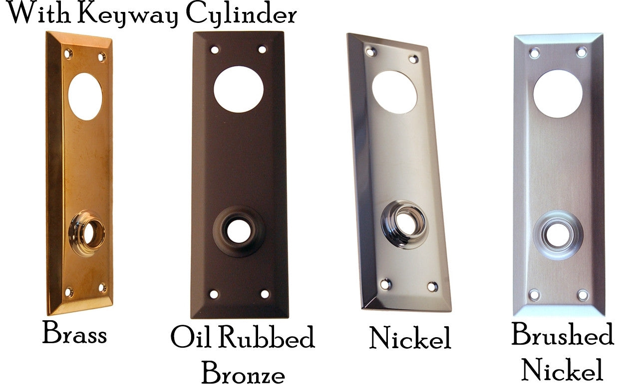 Door Knob Trim Plate Restoration Supplies