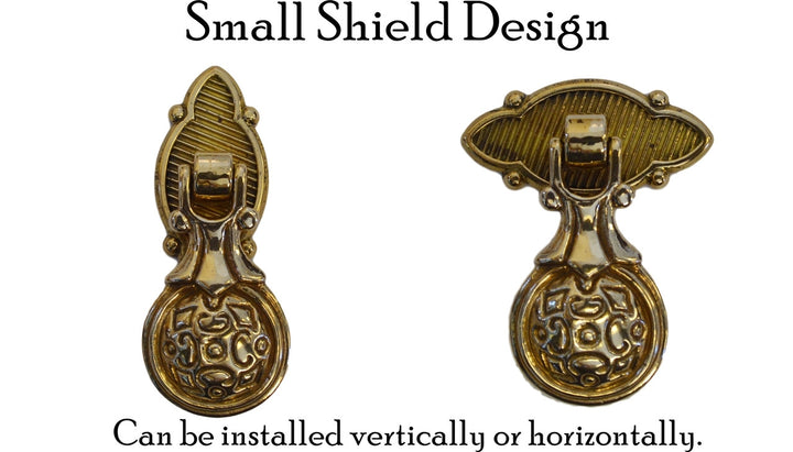 Medallion Style Pendant Pull w/ Back Plate Options Furniture Hardware Restoration Supplies   