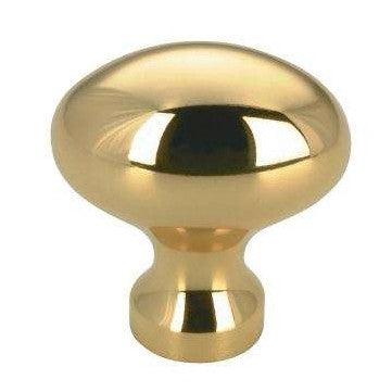 Oval Solid Brass Knob Cabinet Hardware Restoration Supplies   