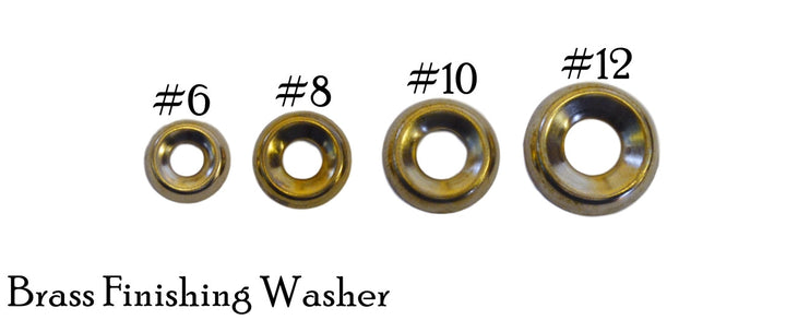 Finish Washer *Size & Metal Options-Per Dozen All Other Products Restoration Supplies   