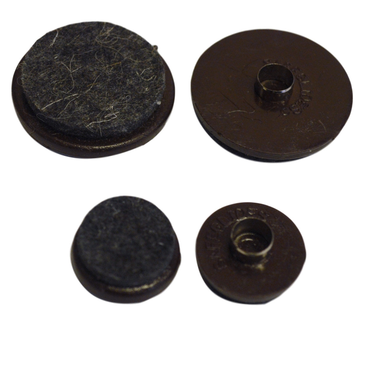 Felt clearance chair glides