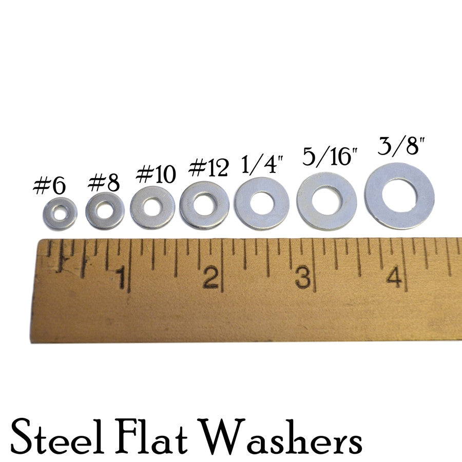 Flat Washers *Metal & Size Options-Per Dozen All Other Products Restoration Supplies   