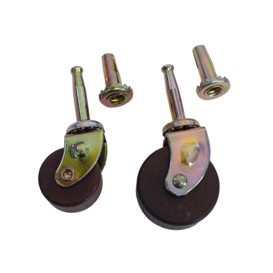 Casters-wood with Ball Bearings Chair Restoration Restoration Supplies Large  