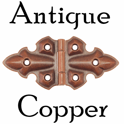 Gothic Style Butterfly Hinges Hinges Restoration Supplies   