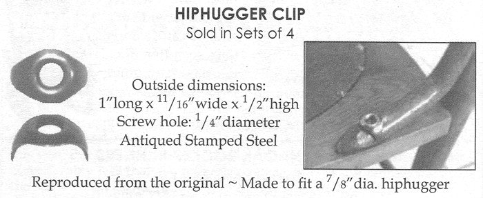 Hip Hugger Clip - Set of 4 Chair Restoration Restoration Supplies   