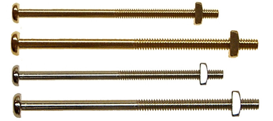 Bolts for Glass Handles & Knobs All Other Products Restoration Supplies 2-1/2" (Medium) Brass 