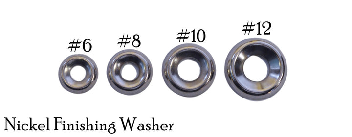Finish Washer *Size & Metal Options-Per Dozen All Other Products Restoration Supplies   