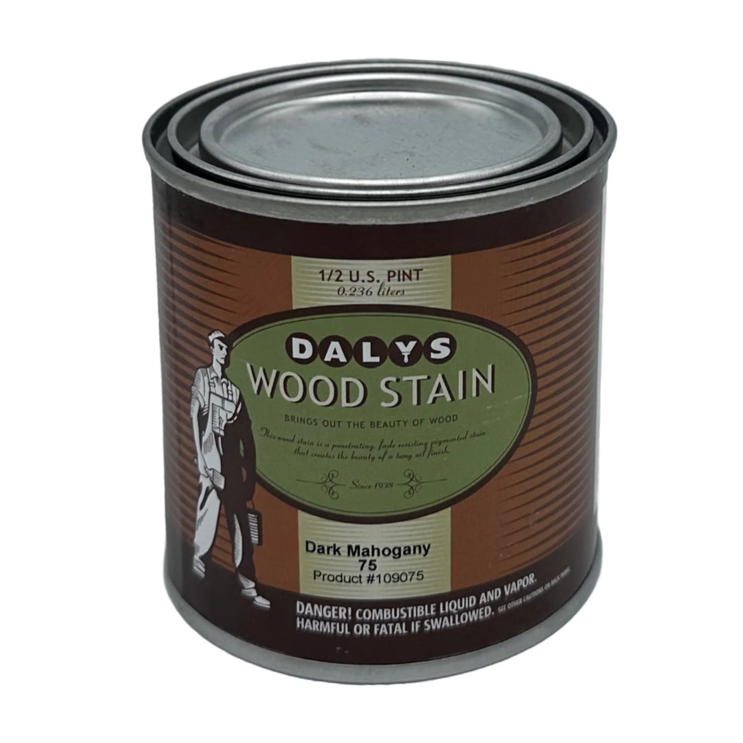 Daly's Wood Stain Wood Stains & Finishes Daly's Dark Mahogany (75) 1/2 Pint 